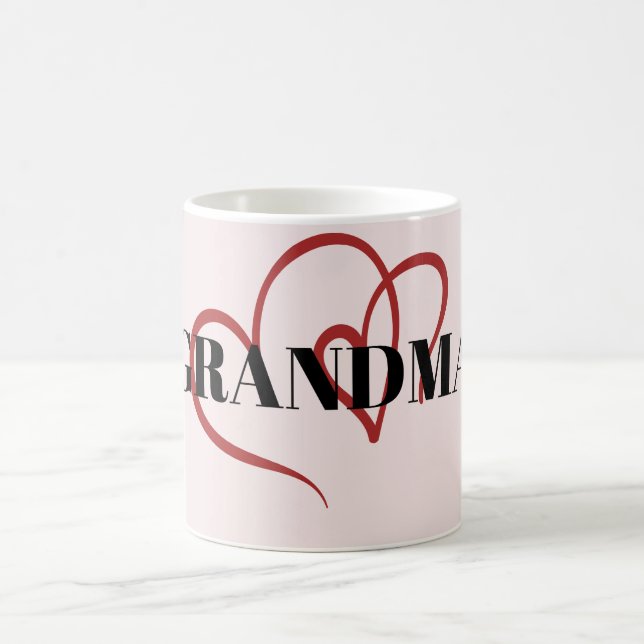 Caneca De Café avó coração1 (Centro)