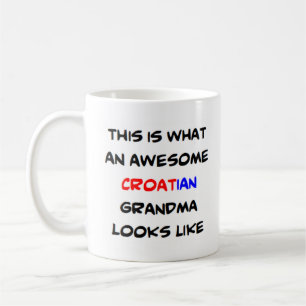 Caneca De Café avó croata, incrível