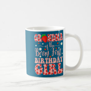 Caneca De Café Avó Da Menina De Primeiro Aniversário Berry Morang