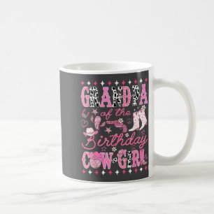 Caneca De Café Avô Da Vaqueira Do Aniversário Nk Rodeio Ocidental