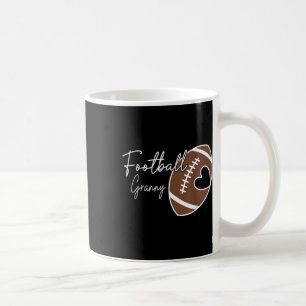 Caneca De Café Avó de Futebol Ama Jogador de Futebol Coração