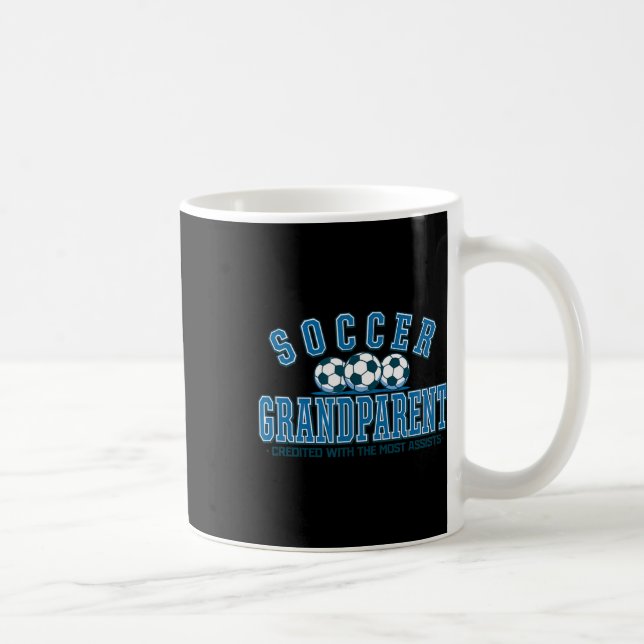 Caneca De Café Avó de Futebol Creditada Com Mais Ists  (Direita)