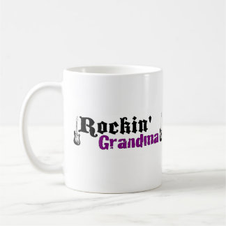 Caneca De Café Avó de Rockin
