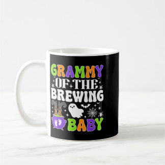 Caneca De Café Avó Do Bebê Bruxinha De Halloween Cervejeira Do Be