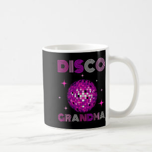 Caneca De Café Avó do Disco Retro Festa de Dança dos Anos 70 80 E