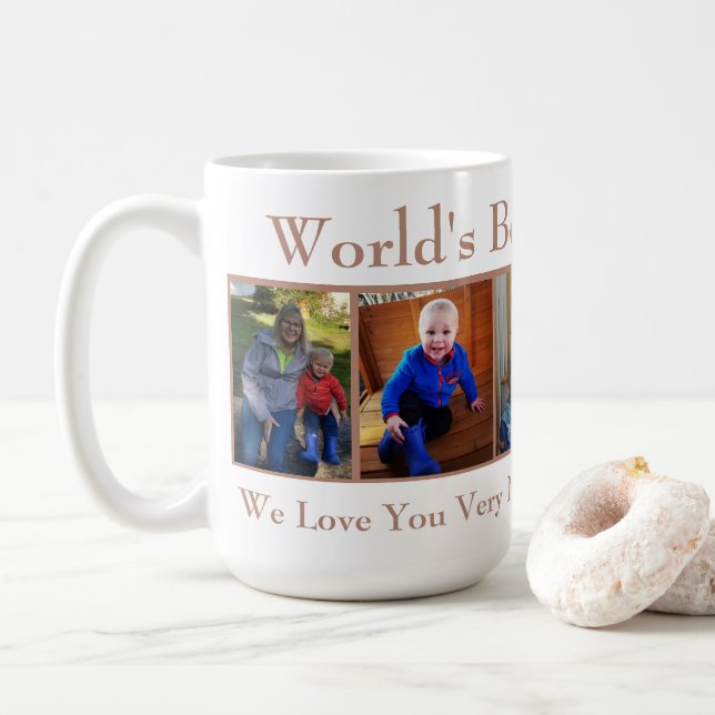 Caneca De Café avó do feliz dia das mães (Com Donut)