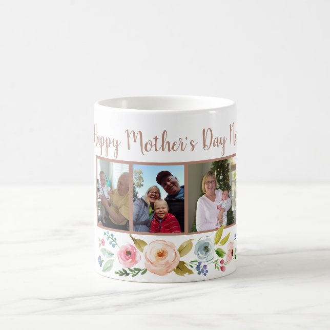 Caneca De Café avó do feliz dia das mães (Centro)