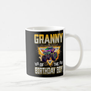 Caneca De Café Avó Do Menino De Aniversário Caminhão Monstro Aniv