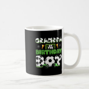 Caneca De Café Avô Do Menino Do Aniversário Grupo De Futebol Famí