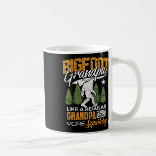 Caneca De Café Avô do Pé Grande Avô Sasquatch Yeti Acampamento