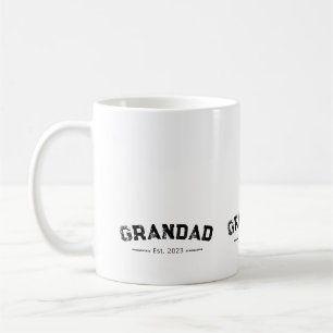 Caneca De Café Avô Estabeleceu Novo Presente de Avô