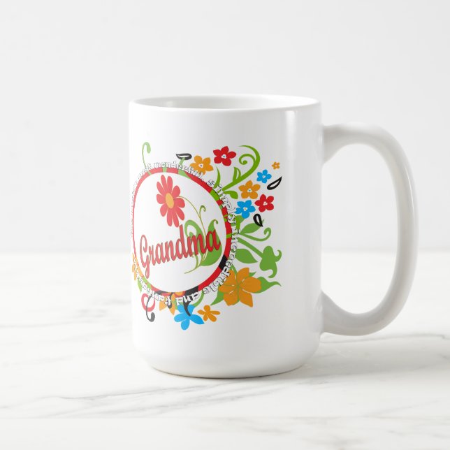 Caneca De Café Avó fantástica (Direita)