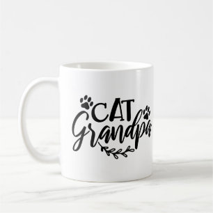 Caneca De Café Avô Gato Bonito Pet Avô
