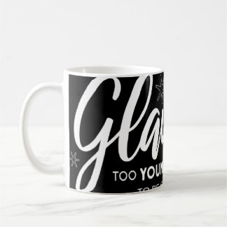 Caneca De Café Avó Glamorosa Jovem E Fabulosa Glamma Glam M