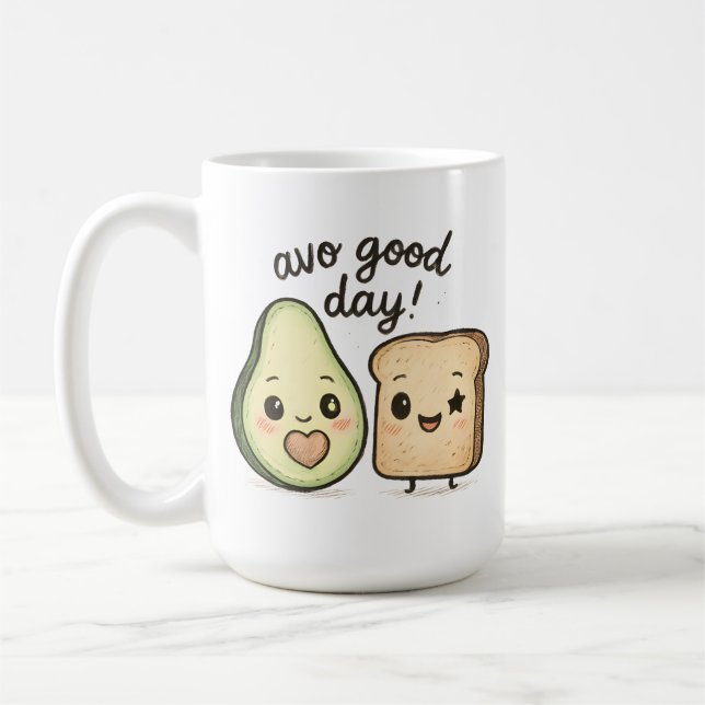 Caneca De Café Avo Good Day (Esquerda)