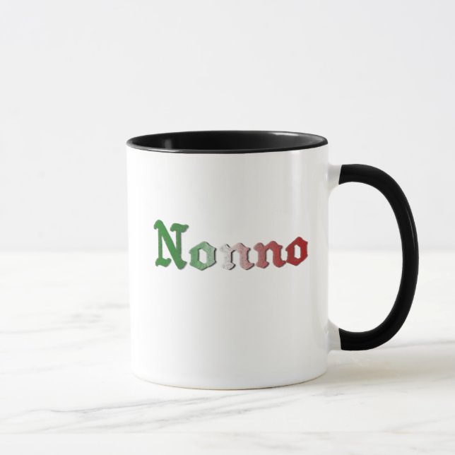 Caneca de Café Avô Italiano Nonno (Direita)