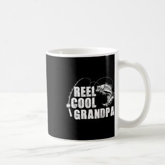 Caneca De Café Avô Muito Legal - Presente de Pesca para Pai ou Av