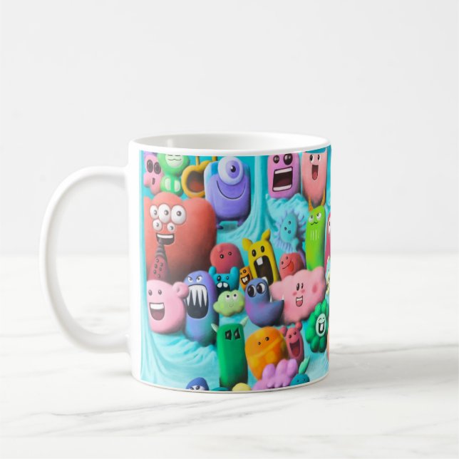 Caneca De Café Avô no Planet Bloop - Copa do Monstro (Esquerda)