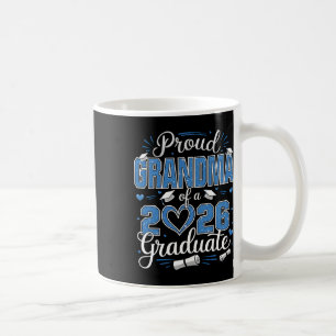 Caneca De Café Avó Orgulhosa De Um Graduado Da Turma De 2026 26 G