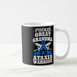 Caneca De Café Avó orgulhosa de um guerreiro da conscientização s
