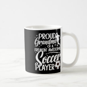 Caneca De Café Avó Orgulhosa De Um Jogador De Futebol Avó Futebol