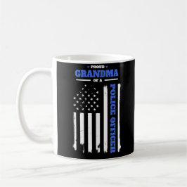 Caneca De Café Avó orgulhosa de uma bandeira afligida agente da