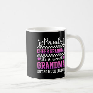 Caneca De Café Avó Orgulhosa de uma Porrista Avó _