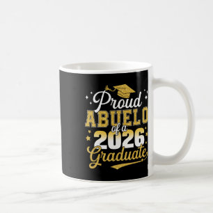 Caneca De Café Avô Orgulhoso De Um Graduado Da Turma De 2026 Grad