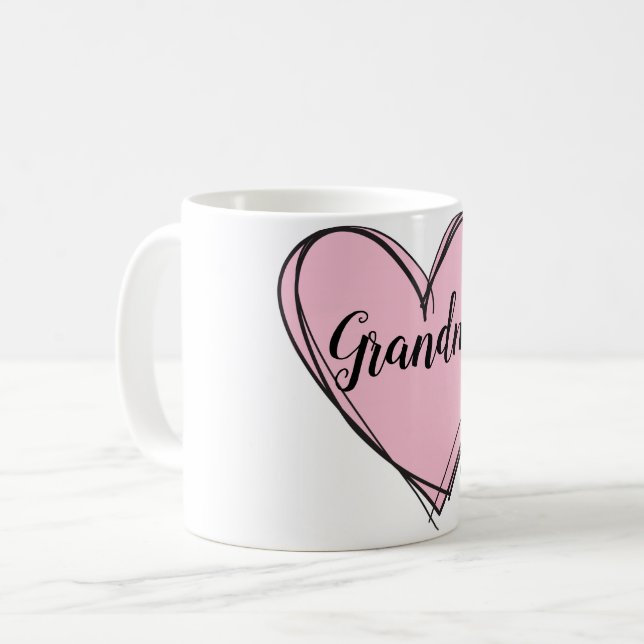 Caneca De Café Avó outra vez (Frente Esquerda)