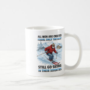 Caneca De Café Avô Pai Ainda Vai Esquiar Nos Seventies Velho