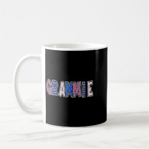 Caneca De Café Avó Patriótica Americana Feminina América