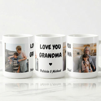 Caneca De Café Avó Personalizada