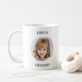 Caneca De Café Avó Personalizada - Caneta Fotográfica