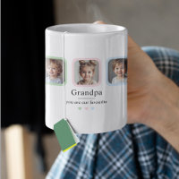 Avô personalizado| "Você é nosso favorito" present