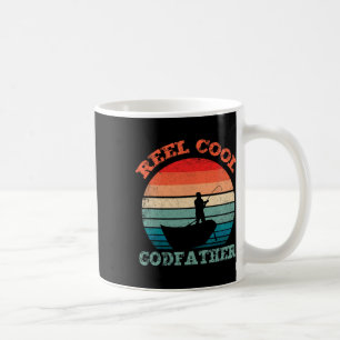 Caneca De Café Avô Pescaria Divertida Vintage Retro Legal Carrete