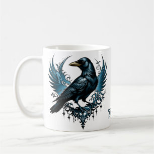 Caneca De Café Avó preto majestoso sentado em um ornamentado