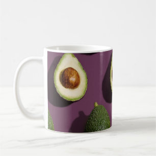 Caneca De Café Avocado Green Purple