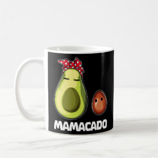 Caneca De Café Avocado Mamacado Mulheres Mãe Anúncio de Gravidez