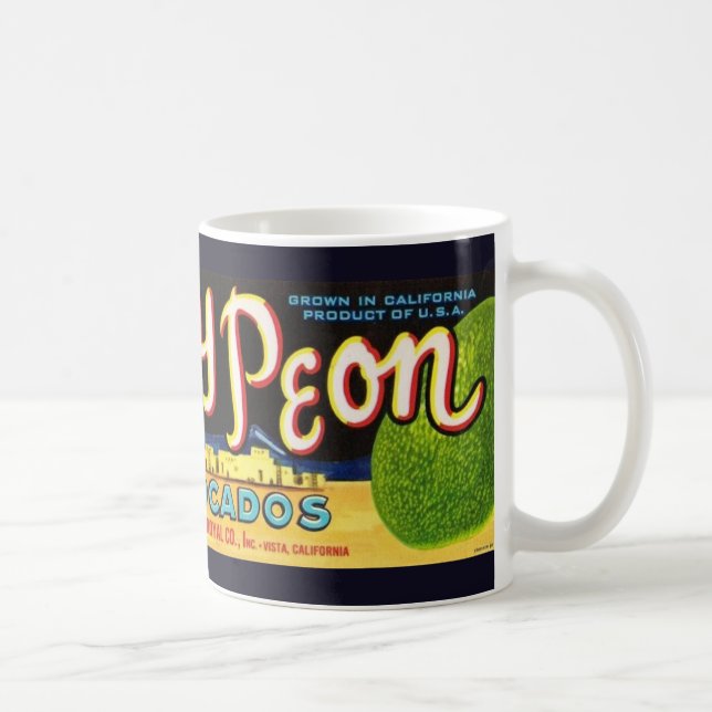 Caneca De Café Avocado Mug (Direita)