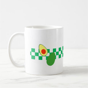 Caneca De Café Avocado Toast Vintage Diversão Retro Vibes