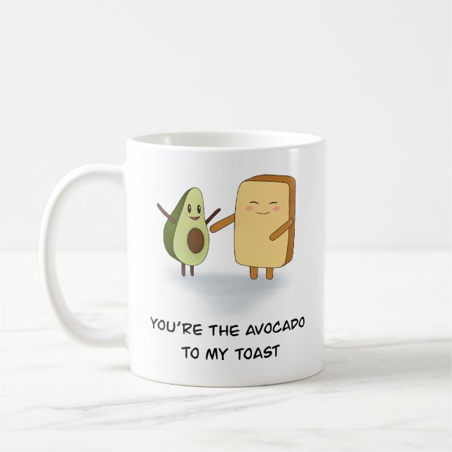 Caneca De Café AvocadoToast (Esquerda)