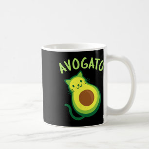 Caneca De Café Avogato Cat Avocado - Cinco engraçados de Mayo