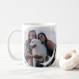Caneca De Café Avós dos Membros da Família Peluda Personalizáveis