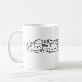 Caneca De Café Avro Lancaster