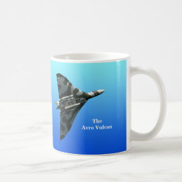 Caneca De Café Avro Vulcan Bomber com seu monograma