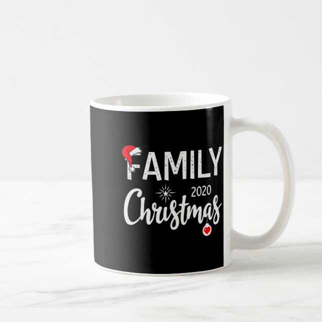 Caneca De Café Awesome Family Christmas 2020  (Direita)