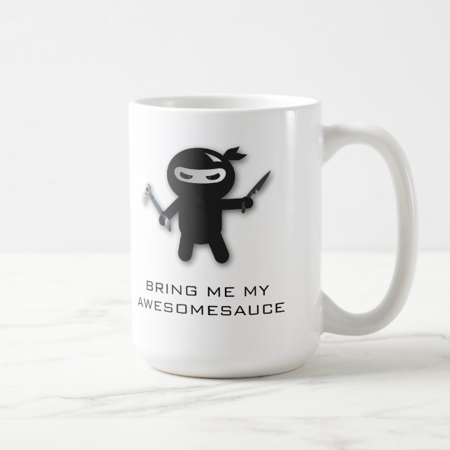Caneca De Café Awesomesauce armado inteiramente (Direita)