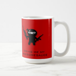 Caneca De Café Awesomesauce Ninja OP