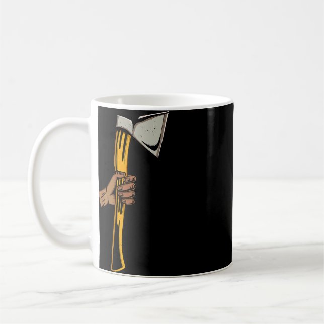 Caneca De Café Ax Thor-Target Hatchet Lumberjack Mão Ax (Esquerda)