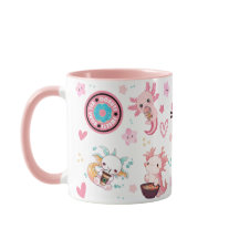 Caneca de café Axolotl